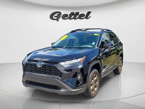 Midnight Black Metallic 2023 Toyota RAV4 Hybrid Woodland Edition