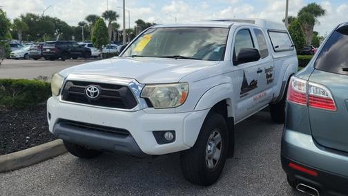 Super White 2015 Toyota Tacoma