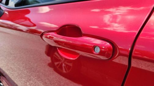 Red 2025 Toyota Camry LE