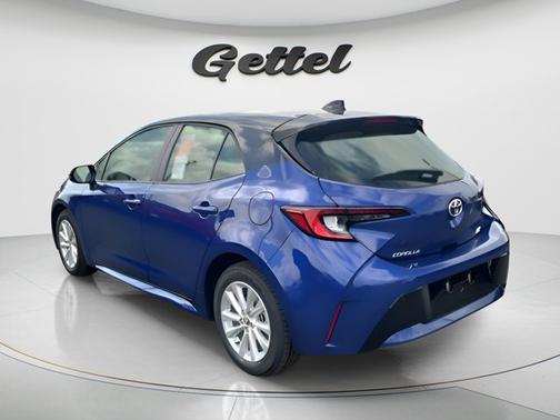 Blue 2026 Toyota Corolla Hatchback SE