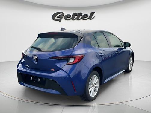 Blue 2026 Toyota Corolla Hatchback SE