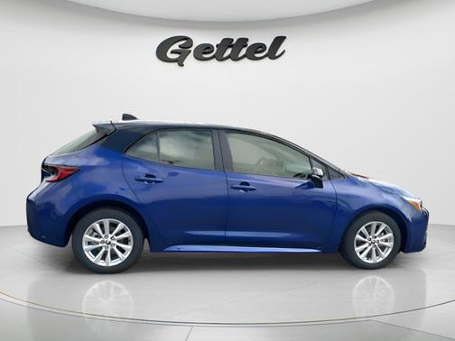 Blue 2026 Toyota Corolla Hatchback SE