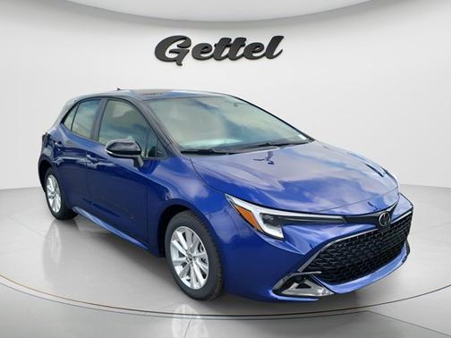 Blue 2026 Toyota Corolla Hatchback SE