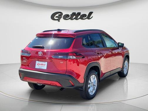 Red 2026 Toyota Corolla Cross LE