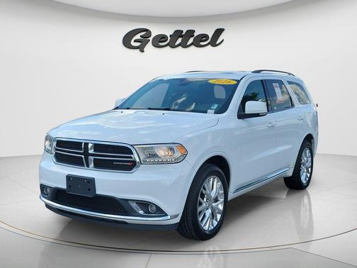 Bright White Clearcoat 2016 Dodge Durango Limited
