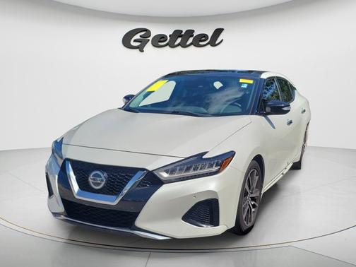 White 2020 Nissan Maxima 3.5 SL