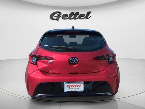 Red 2026 Toyota Corolla Hatchback XSE