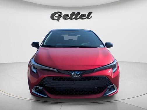 Red 2026 Toyota Corolla Hatchback XSE