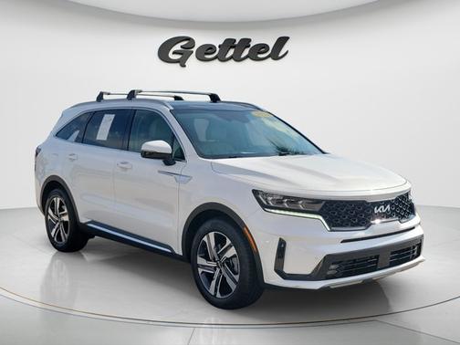 Snow White Pearl 2022 Kia Sorento Plug-In Hybrid SX