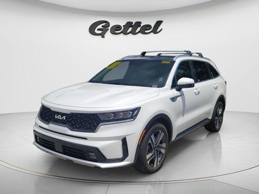 Snow White Pearl 2022 Kia Sorento Plug-In Hybrid SX
