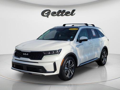 Snow White Pearl 2022 Kia Sorento Plug-In Hybrid SX
