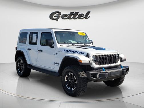 Bright White Clearcoat 2024 Jeep Wrangler 4xe Rubicon