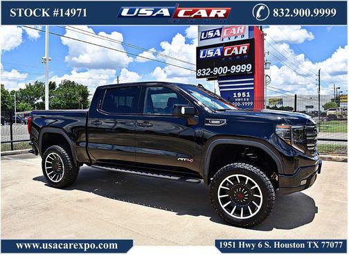 BLACK 2025 GMC Sierra 1500 AT4