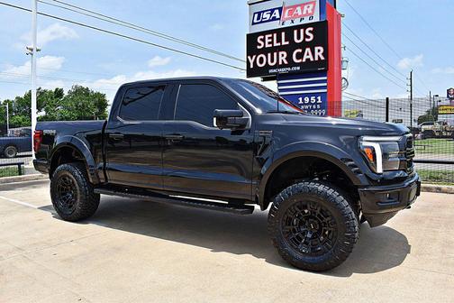 BLACK 2025 Ford F-150 Lariat
