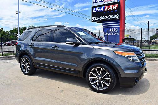 GRAY 2015 Ford Explorer XLT