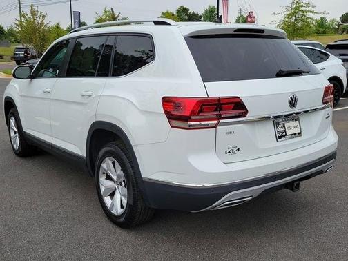 Pure White 2018 Volkswagen Atlas 3.6L SEL