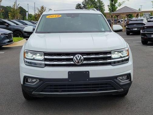 Pure White 2018 Volkswagen Atlas 3.6L SEL