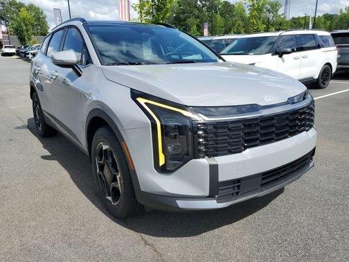 Wolf Gray 2026 Kia Sportage Hybrid EX
