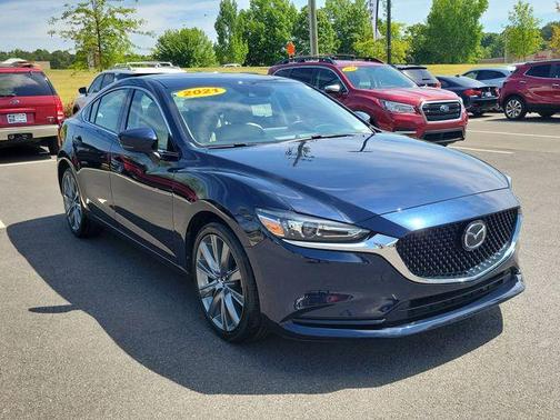 Deep Crystal Blue Mica 2021 Mazda Mazda6 Touring
