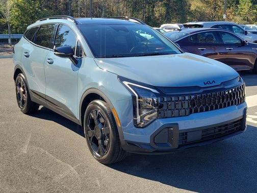 Heritage Blue 2026 Kia Sportage Hybrid X-Line