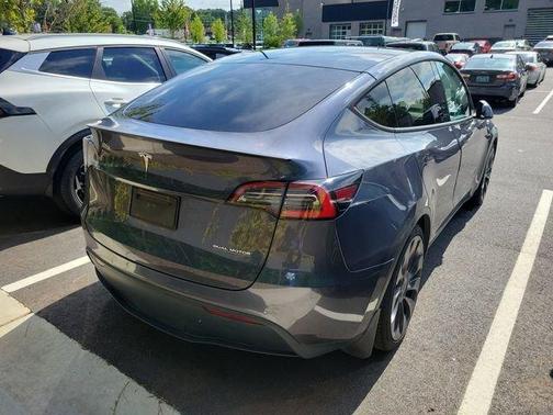 Silver Metallic 2021 Tesla Model Y Performance