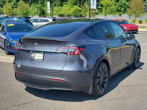 Silver Metallic 2021 Tesla Model Y Performance