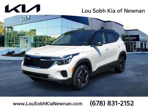 Clear White / Black Roof 2026 Kia Seltos S
