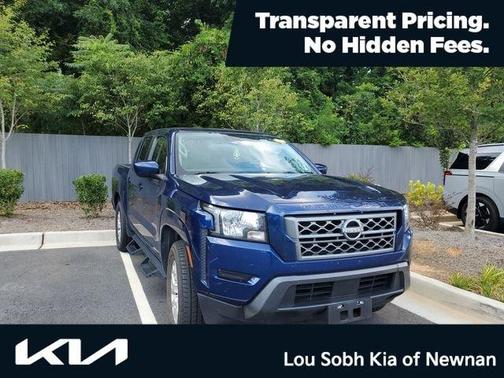 Deep Blue Pearl 2023 Nissan Frontier SV