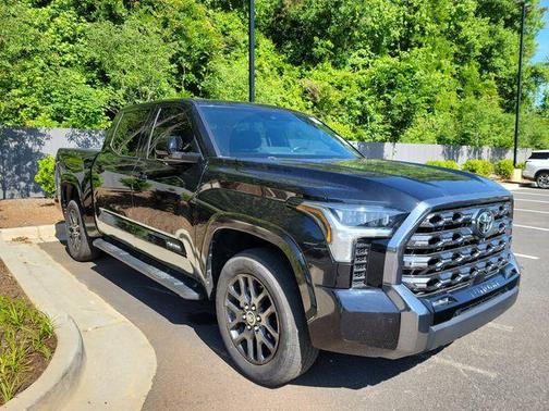 Midnight Black Metallic 2023 Toyota Tundra Platinum