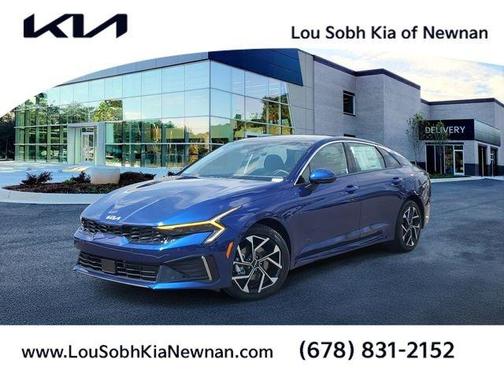 Blue 2025 Kia K5 EX