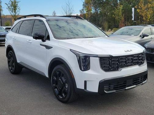 Glacial White Pearl 2026 Kia Sorento X-Line SX Prestige