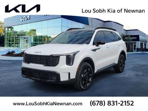 Glacial White Pearl 2026 Kia Sorento X-Line SX Prestige