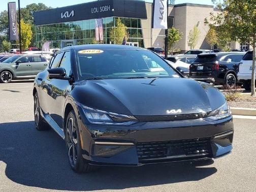 Aurora Black Pearl 2024 Kia EV6 GT-Line