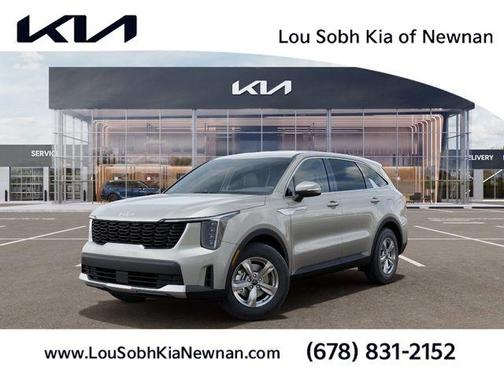 Ivory Silver 2026 Kia Sorento LX