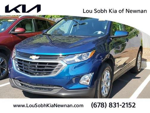 Pacific Blue Metallic 2021 Chevrolet Equinox 1LT