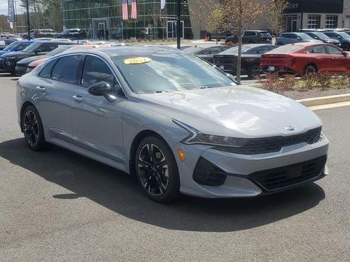 Wolf Gray 2021 Kia K5 GT-Line