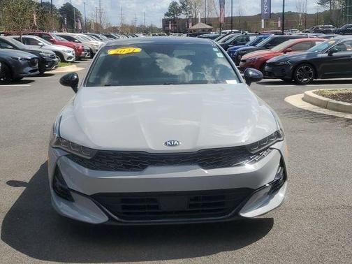 Wolf Gray 2021 Kia K5 GT-Line