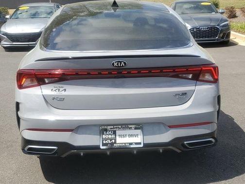 Wolf Gray 2021 Kia K5 GT-Line