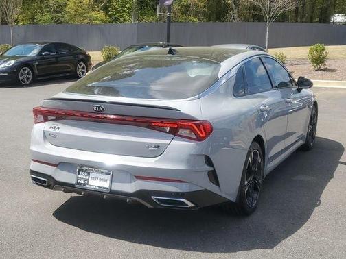 Wolf Gray 2021 Kia K5 GT-Line