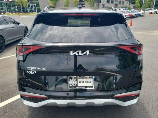 Ebony Black 2024 Kia Sportage SX