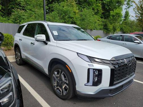 Hyper White 2024 Hyundai PALISADE Limited