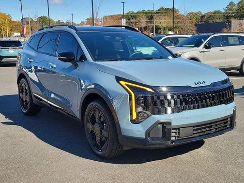 Heritage Blue 2026 Kia Sportage Hybrid X-Line