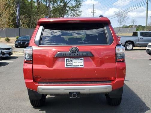 Barcelona Red Metallic 2022 Toyota 4Runner TRD Off Road