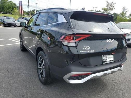 Fusion Orange 2025 Kia Sportage Hybrid EX