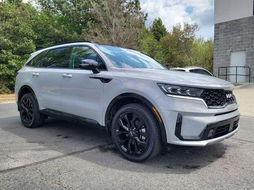 Wolf Gray 2022 Kia Sorento SX