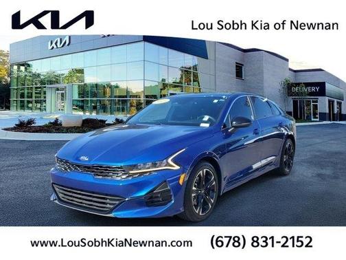 Sapphire Blue 2021 Kia K5 GT-Line