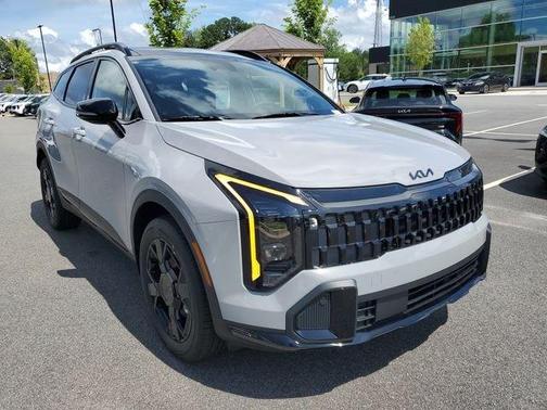 Wolf Gray 2026 Kia Sportage Hybrid X-Line