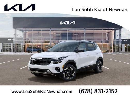 Clear White / Black Roof 2026 Kia Seltos S