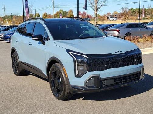 Heritage Blue 2026 Kia Sportage Hybrid X-Line