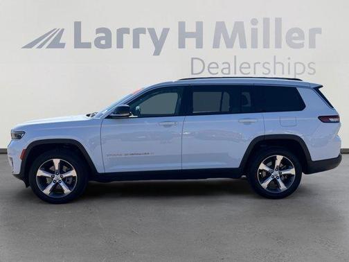 Bright White Clearcoat 2021 Jeep Grand Cherokee L Limited